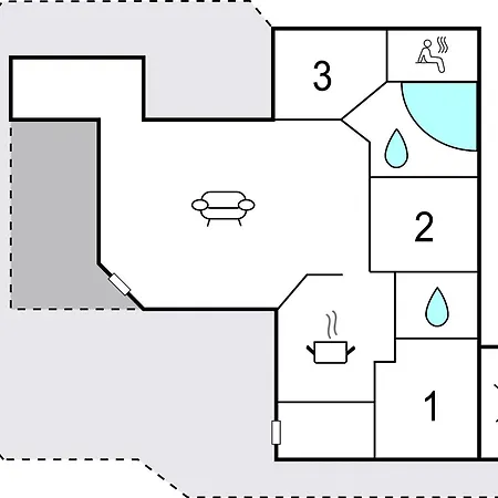 Holiday home Amazing In With Sauna *